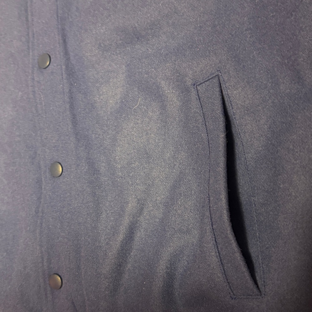 NWT NFL Royal Blue and Cream Colts Letterman Jacket - Picture 4 of 7